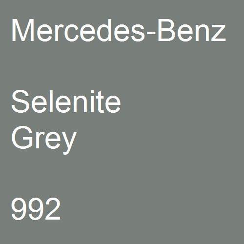 Mercedes-Benz, Selenite Grey, 992.